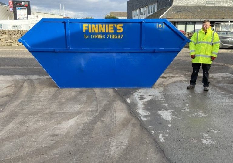 16 cubic yard open skip (Medium)