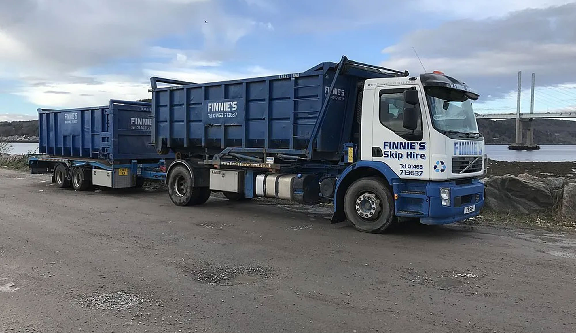 Commercial Waste Disposal Inverness Finnie's Skip Hire